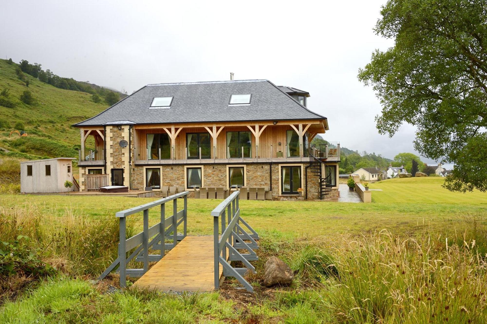 The Lodge At Carrick Castle Estate Cairndow Eksteriør bilde